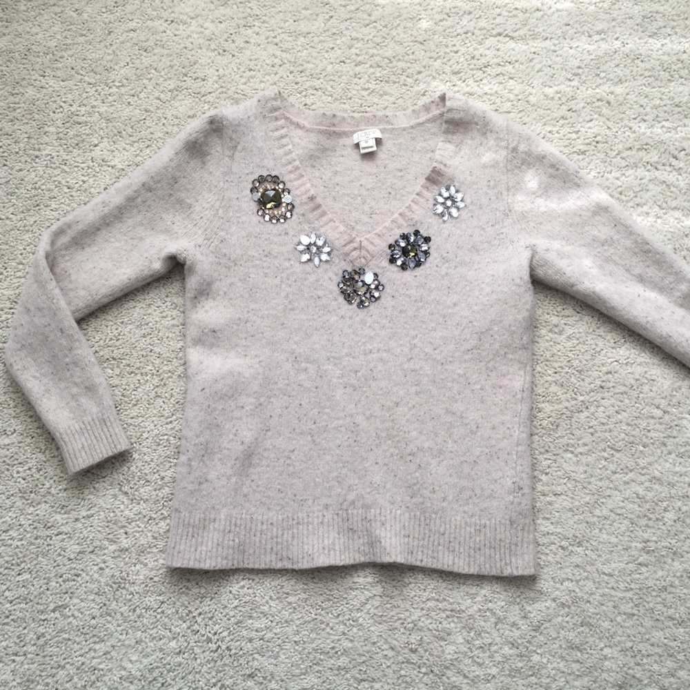 Jcrew 80% Wool Sweater